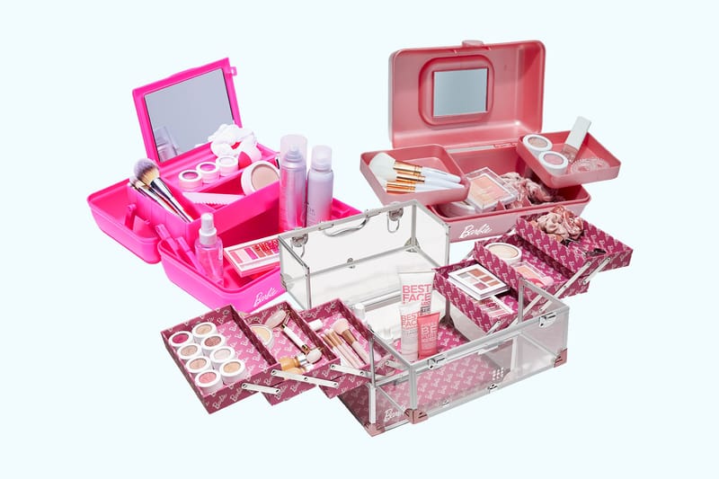barbie super sweet makeup case