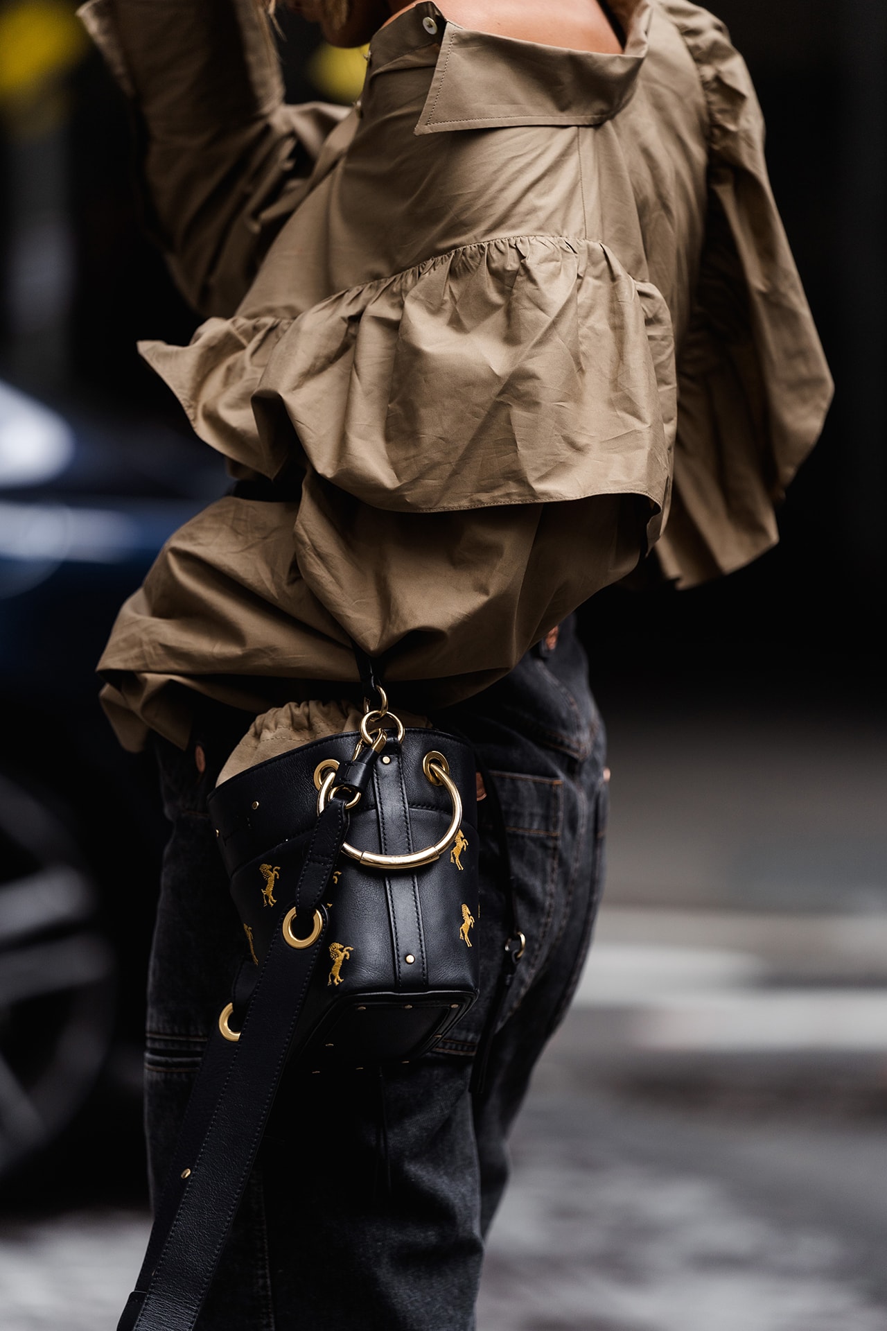 Ysl Saint Laurent woman Lou waist belt bag  Ysl belt bag, Street style  bags, Bag trends