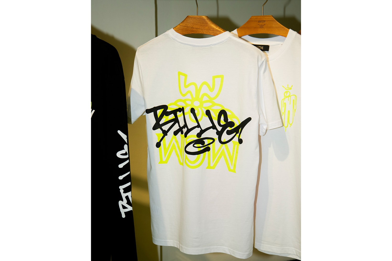 billie eilish mcm pop up store 1976 berlin flagship collaboration blohsh merch hoodies shirts