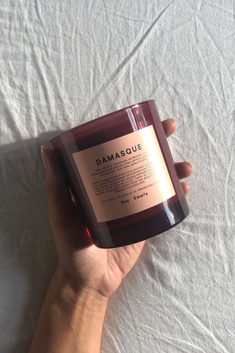 Boy Smells Damasque Candle Chromesthesia Series 2 Philia Cameo De Nimes Homeware Gifts