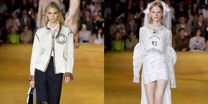 burberry ss20 vogue runway