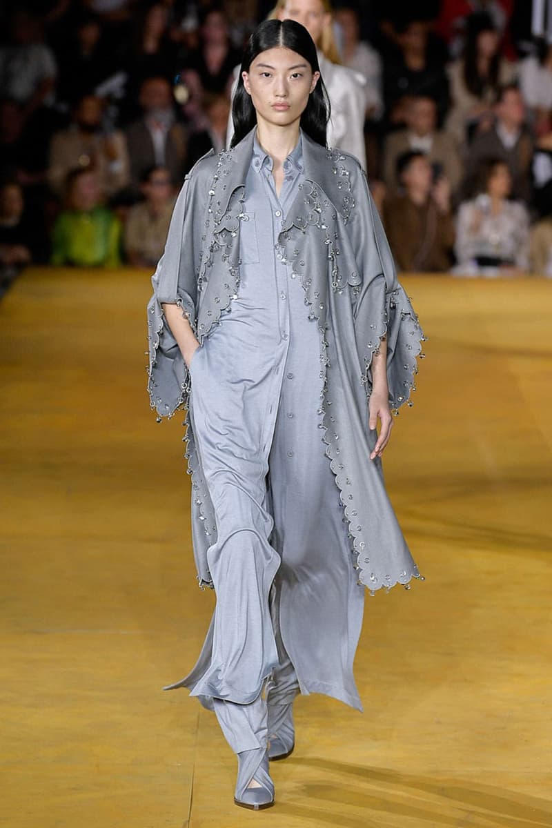 Burberry Riccardo Tisci Spring Summer 2020 London Fashion Week Top Pants Grey