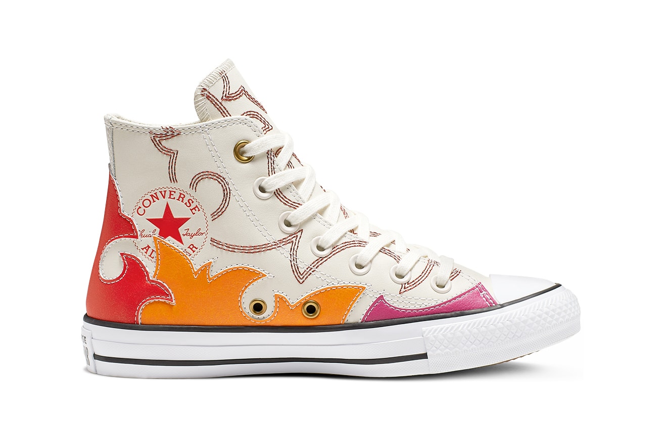 Converse Chuck Taylor All Star Space Cowgirl Cowboy Boot Western Sneakers Trainers
