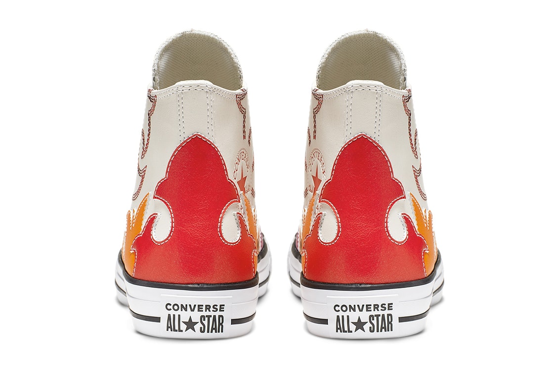Converse Chuck Taylor All Star Space Cowgirl Cowboy Boot Western Sneakers Trainers