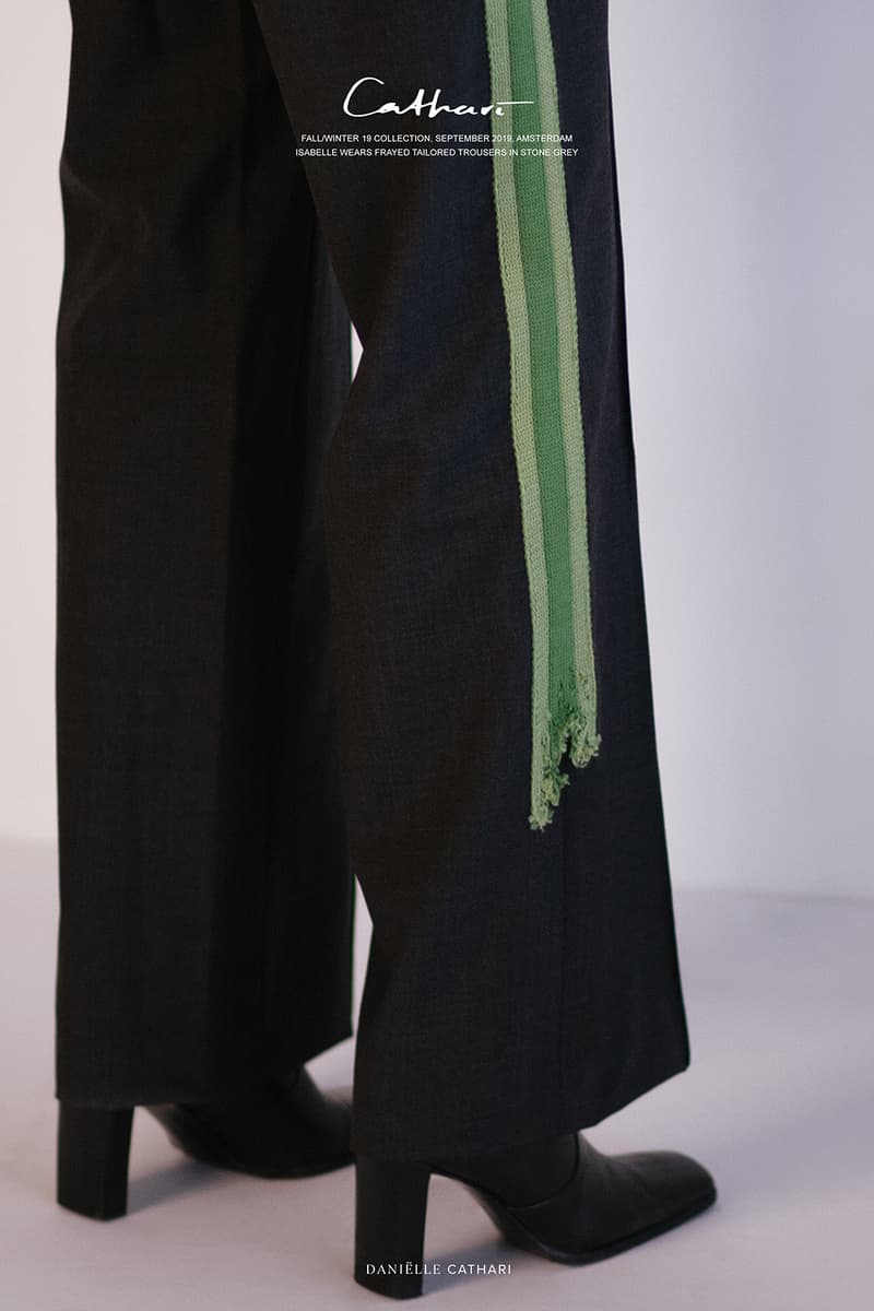 danielle cathari fall winter collection tracksuits racer tops sportswear loungewear lou buche