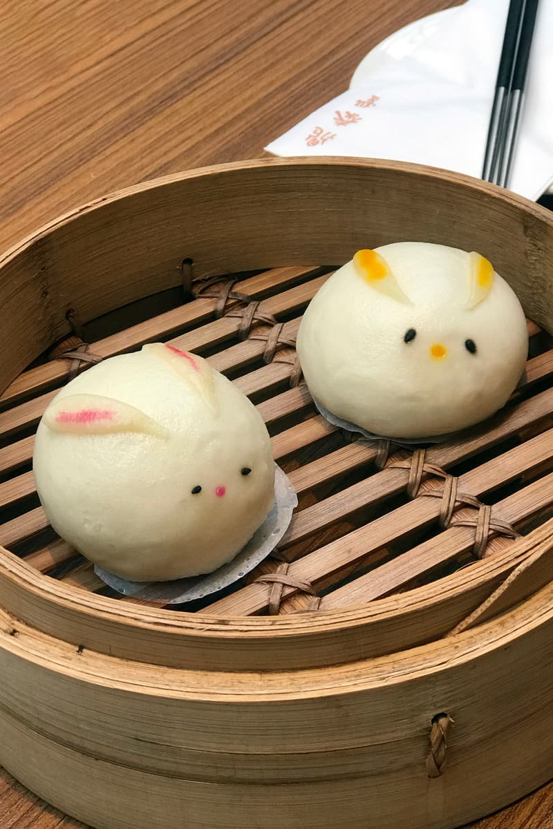 Din Tai Fung Dim Sum Bunny Buns London Review Taiwanese Chinese Dim Sum Food Xiao Long Bao Wonton