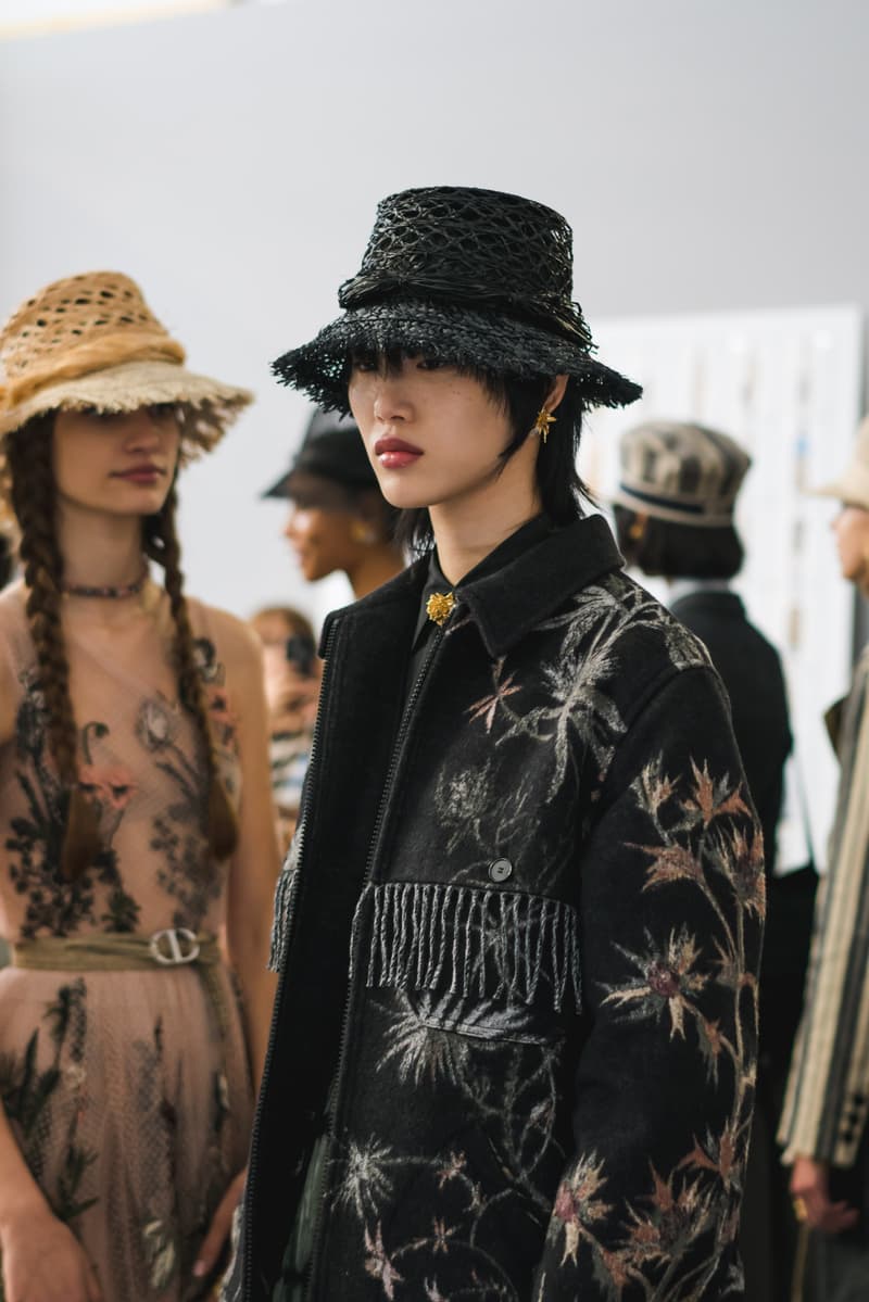 Dior Spring Summer 2020 Paris Fashion Week Collection Show Backstage Look Jacket Black