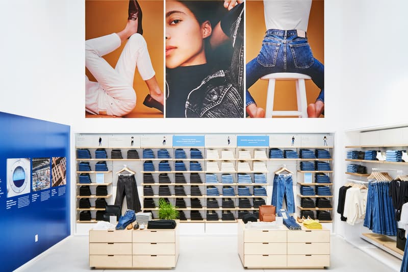 everlane williamsburg new york city store interior shopping