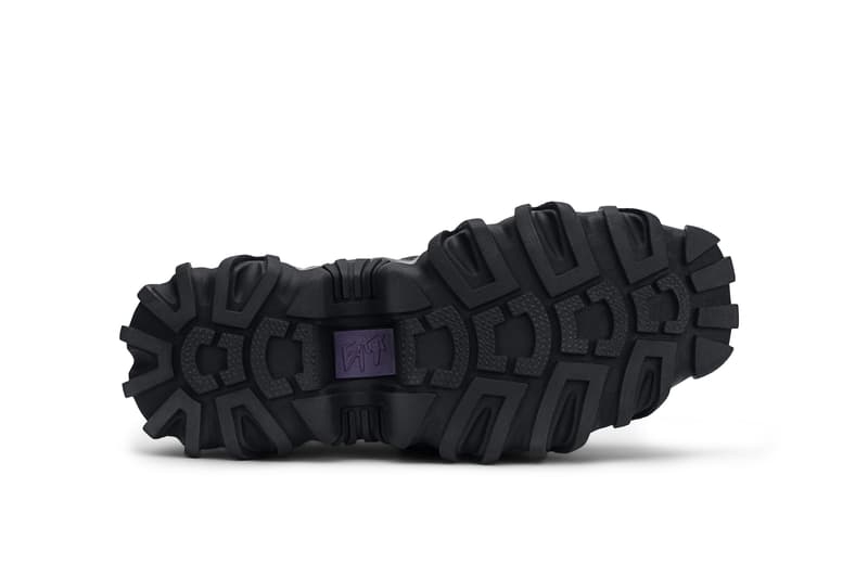 Eytys Halo Chunky Sneaker Platform Release Grey Black White Suede Nubuck Statement Shoe Trainer