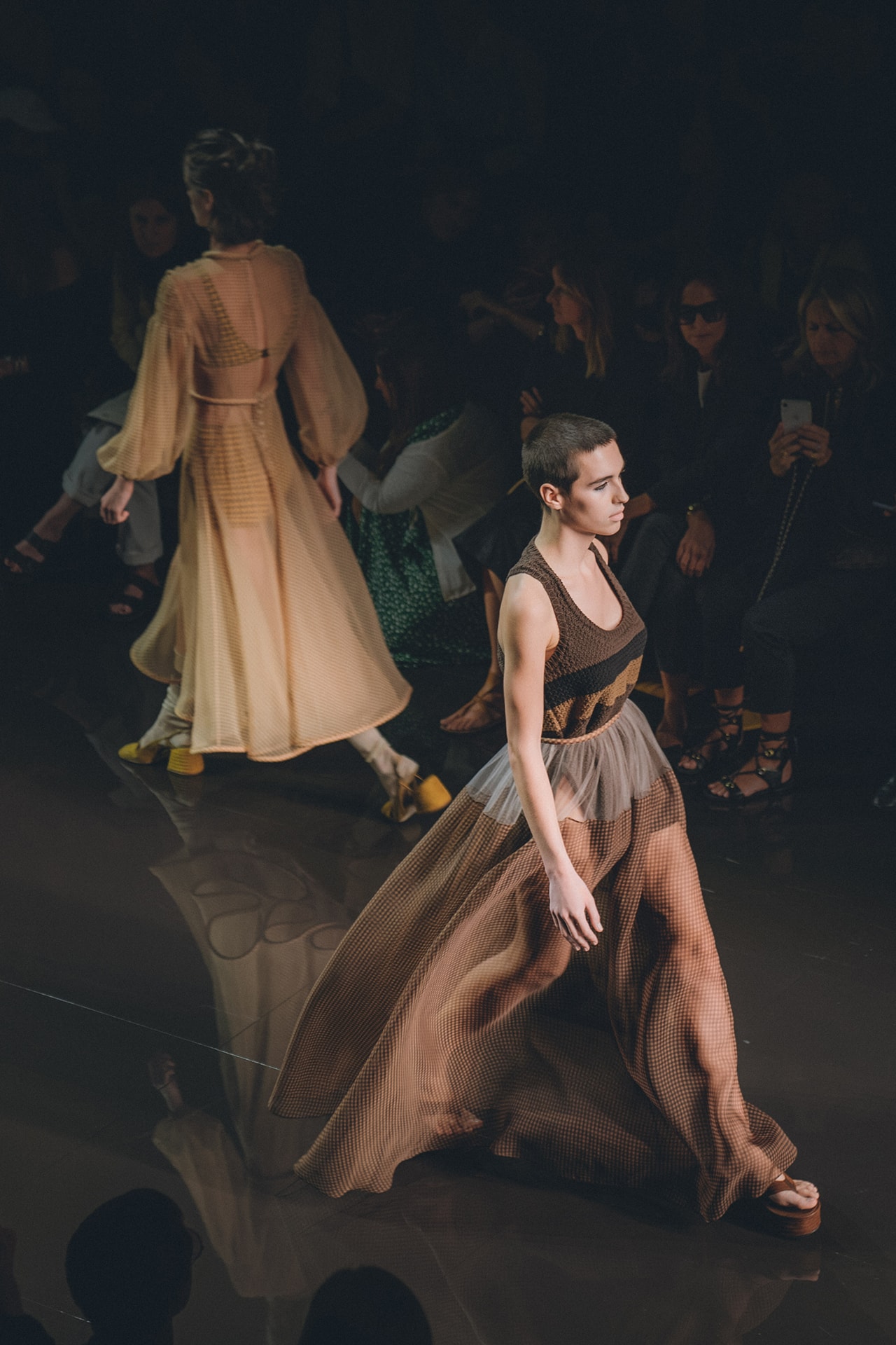 Fendi Spring Summer 2020 Milan Fashion Week Runway Show Model