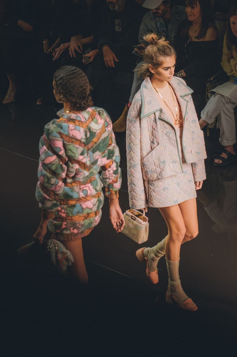 Fendi Spring Summer 2020 Milan Fashion Week Runway Show Model Kaia Gerber