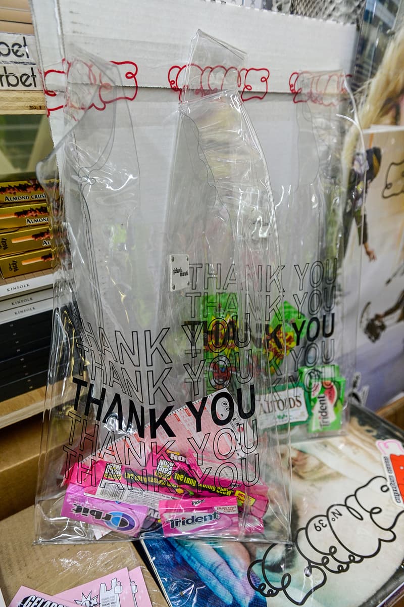 gelareh mizrahi bags mini mart pop up new york city neon bodega shop purses
