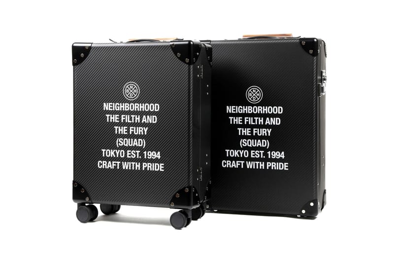 Elevate Your Travels With Globe-Trotter x NEIGHBORHOOD's Luxe Suitcases