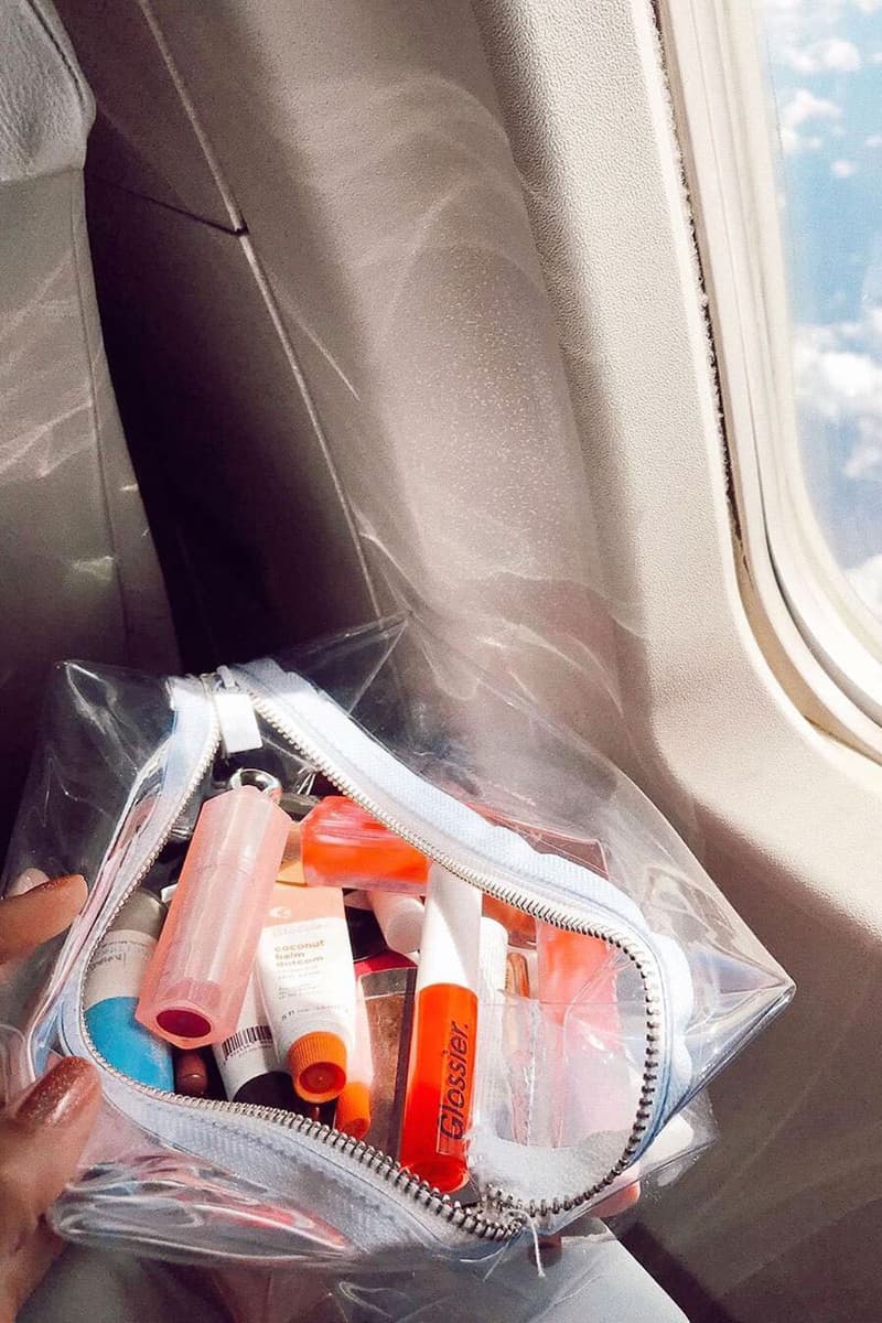 flight essentials long-haul skincare beauty entertainment technology book kindle acne studios drunk elephant