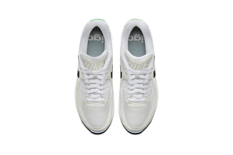 International Girl Crew Nike By You Air Max 90 Grey
