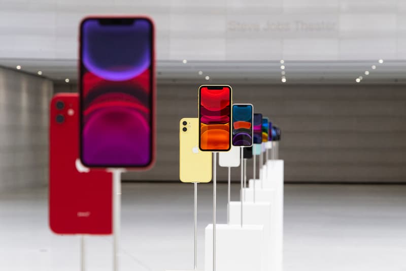apple iphone 11 red yellow