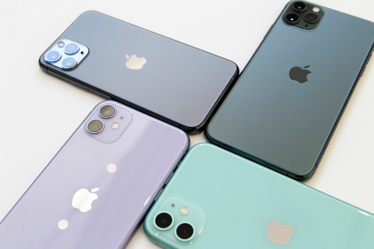 apple iphone 11 purple green black space grey pro max dual camera triple