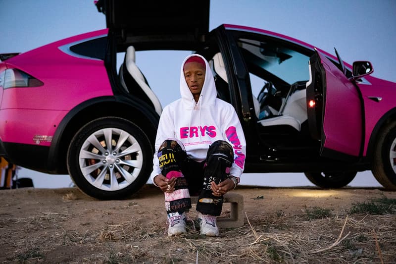 Jaden Smith Selfridges London Pop-Up Collection ERYS Merch Levi's Space Collection Charity Donation Dates UK Exclusive Pieces