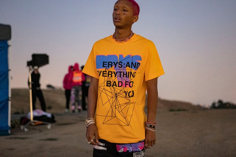 Jaden Smith Selfridges London Pop-Up Collection ERYS Merch Levi's Space Collection Charity Donation Dates UK Exclusive Pieces