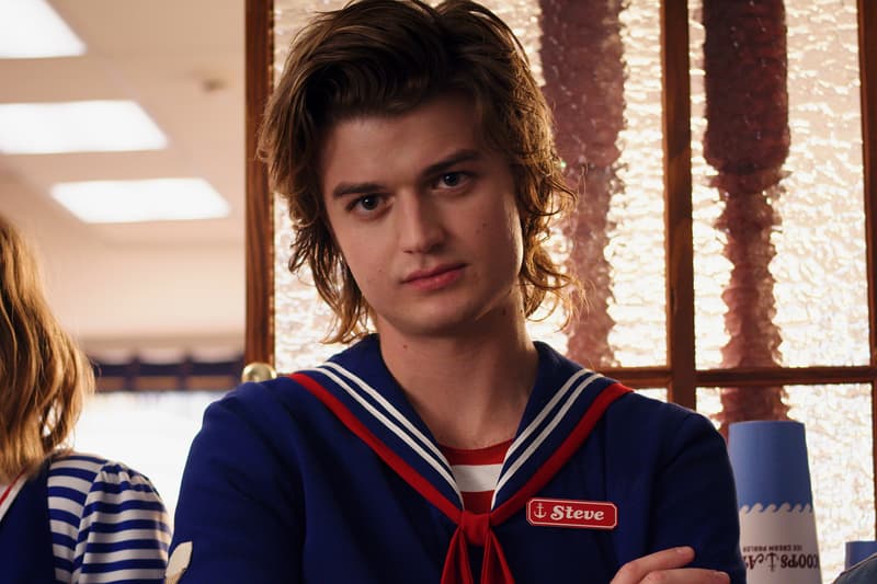joe keery netflix stranger things new haircut reactions funny