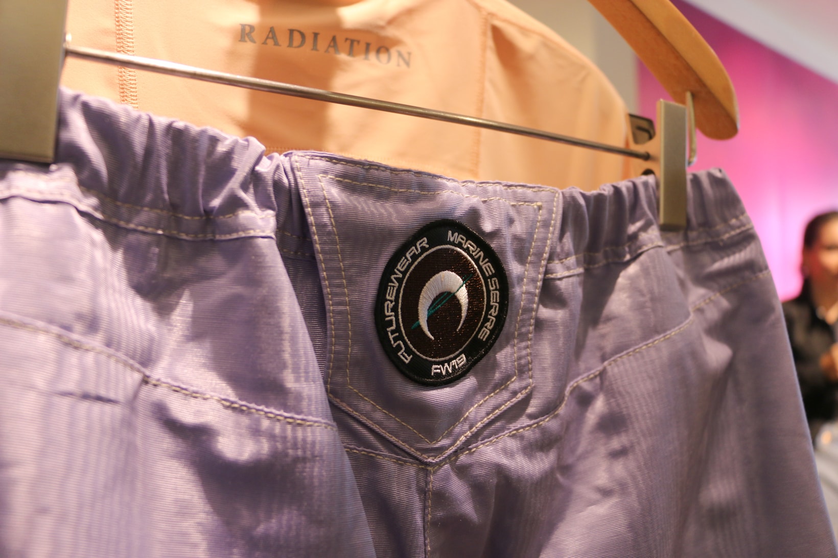 Joyce x Marine Serre Capsule Collection Hong Kong Pants Purple