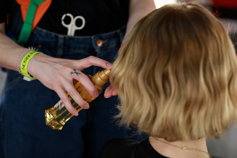 JW Anderson London Fashion Week Backstage Beauty Show SS20 Spring Summer 2020 Hair Makeup Process Kiko Milano Jonathan Anderson Collection Presentation