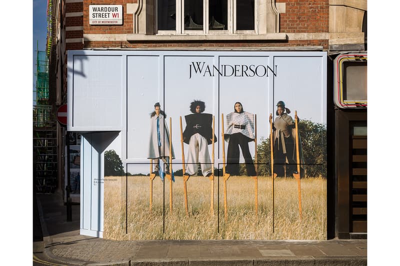 jw anderson womens fall winter campaign london flagship store tyler mitchell