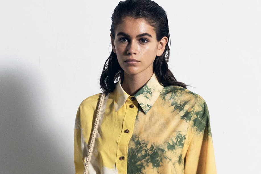 For Kaia Gerber, Less is More When it Comes to Shirt Buttons