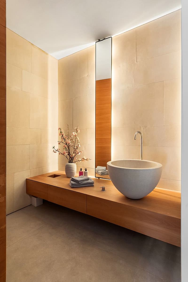 Kanye West Former SoHo New York City Apartment Bathroom
