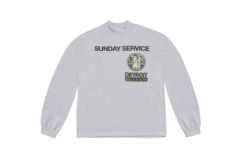 sunday service kanye shirt