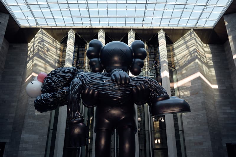 kaws companionship in the age of loneliness exhibition playtime pop up ngv melbourne brian donnelly bronze sculpture