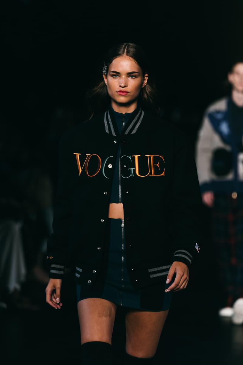 vogue jacket kith runway