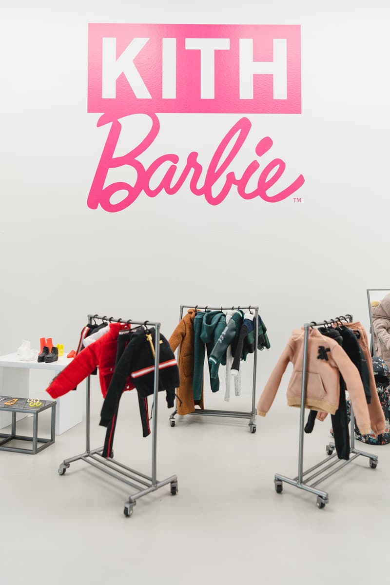 kith women barbie collaboration new york flagship contest doll toy exhibition soho