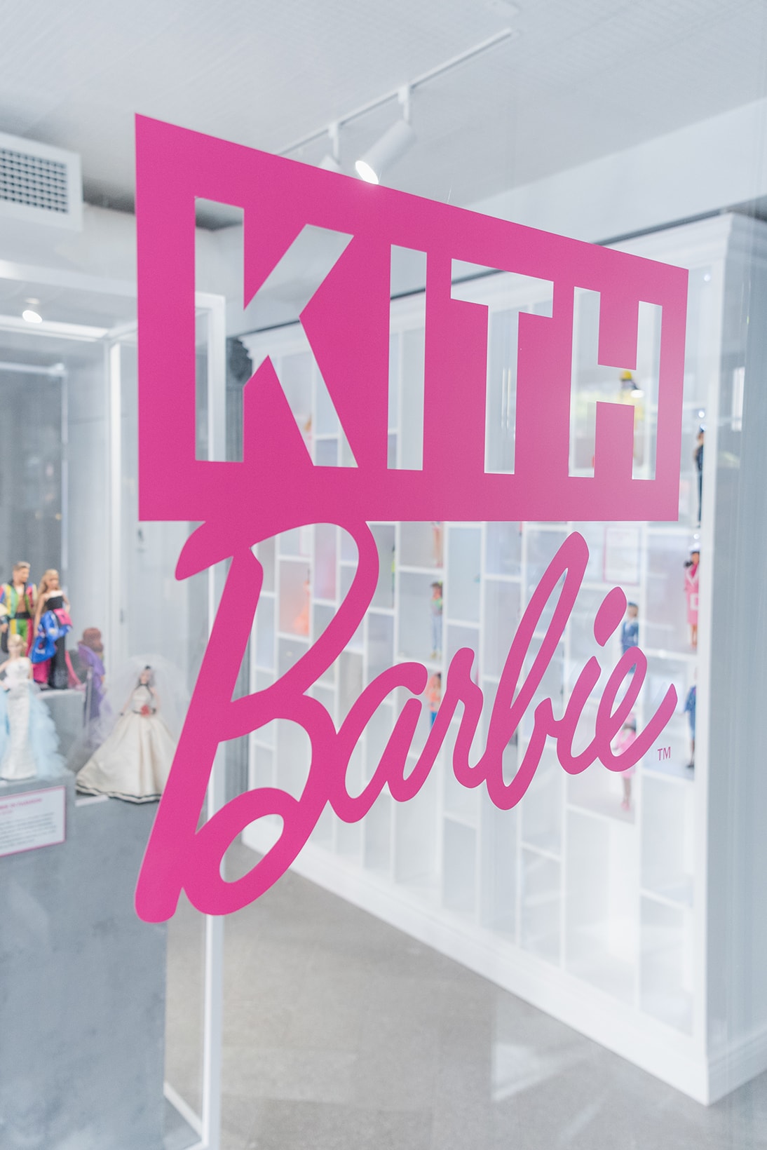 kith women barbie collaboration new york flagship contest doll toy exhibition soho