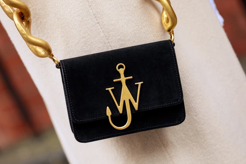 London Fashion Week Street Style Best Accessories Bags Jewelry Gucci JW Anderson Burberry Gelareh Mizrahi