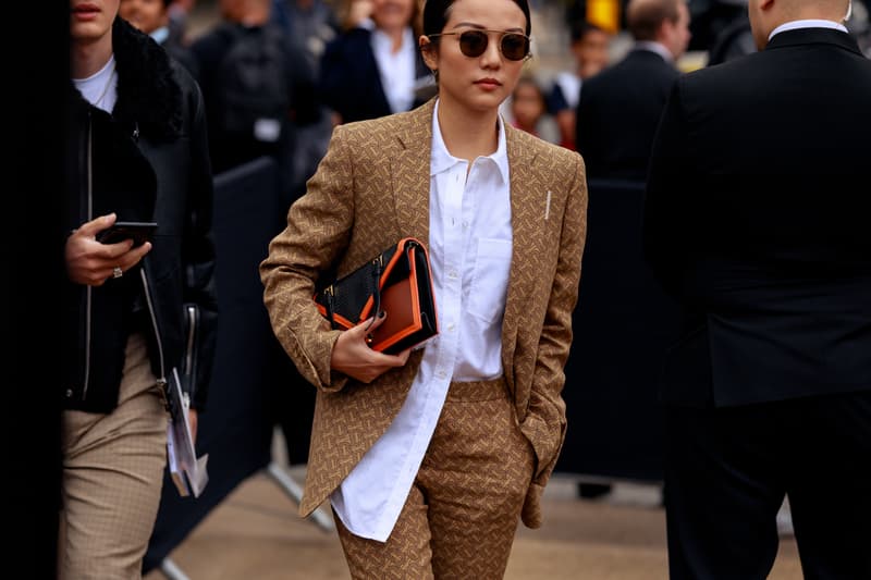 Best London Fashion Week SS20 Street Style Looks Jisoo Peggy Gou Off Duty Models Outfits LFW Spring Summer Adwoa Aboah Jourdan Dunn Jorja Smith