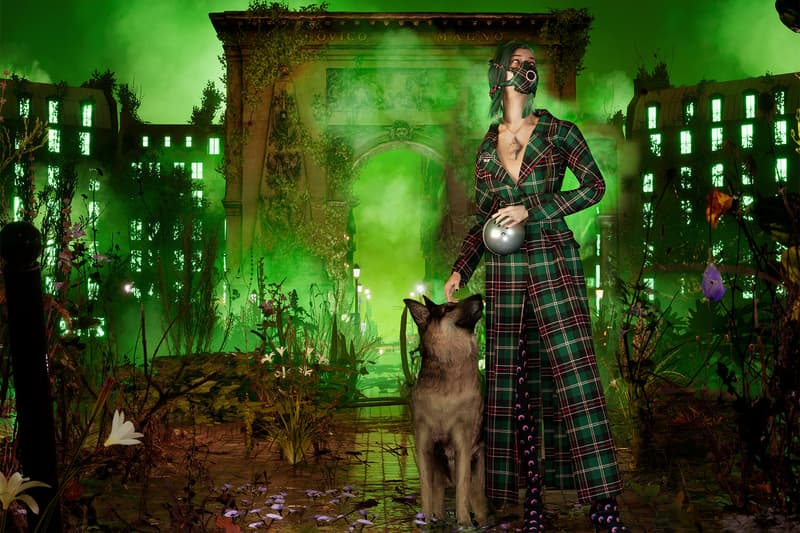 marine serre radiation fall winter campaign collection moon catsuit