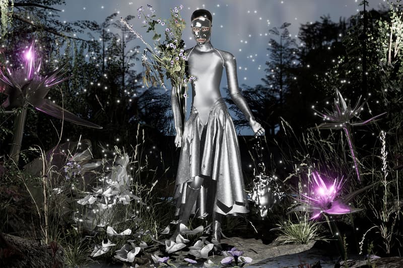 marine serre radiation fall winter campaign collection moon catsuit