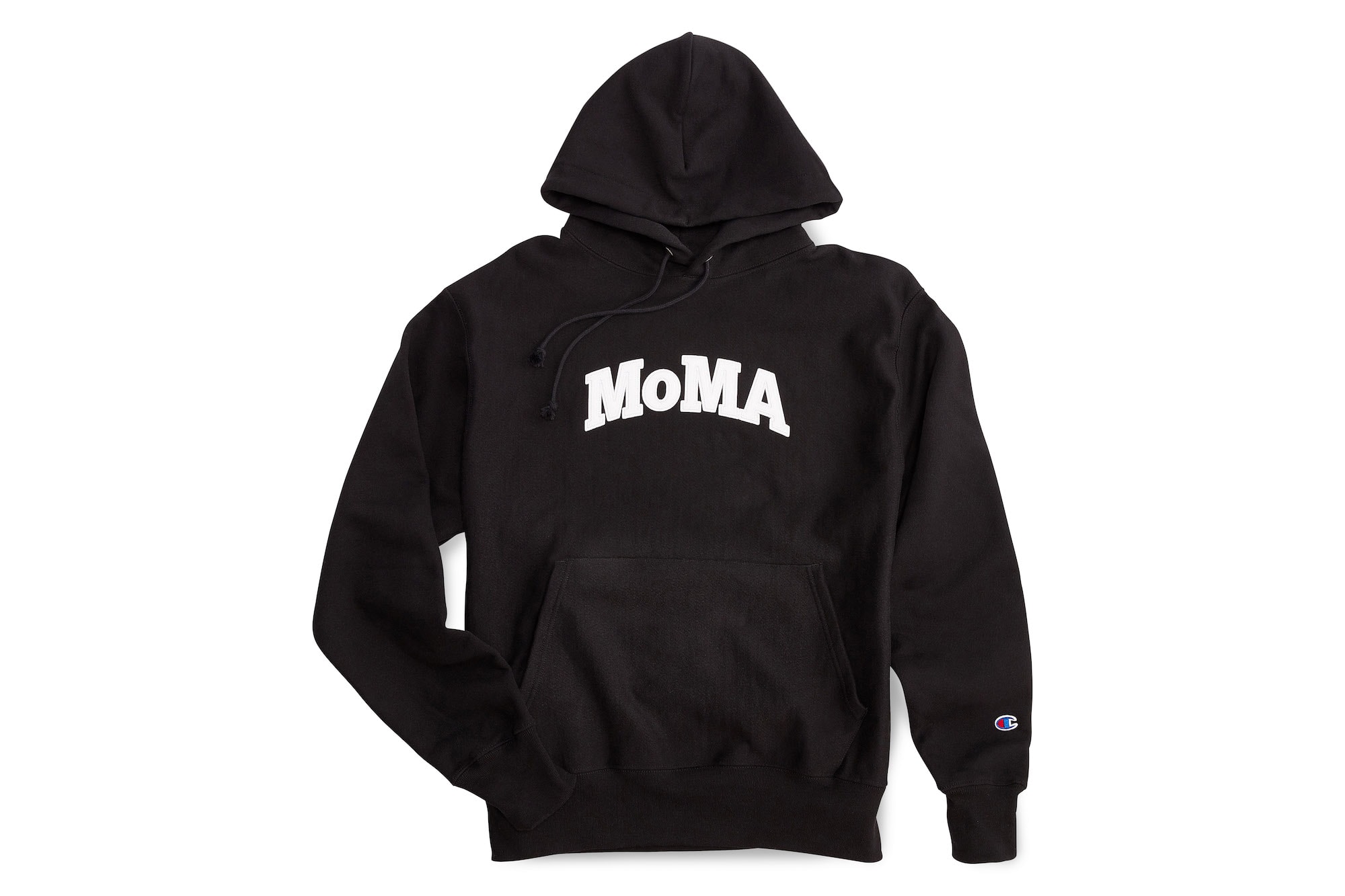 MoMA x Champion Exclusive Hoodie Collection Blue Grey Black Logo 