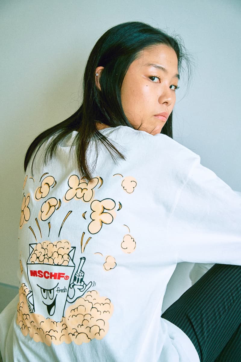 mschf fall winter lookbook streetwear seoul korea fashion bucket hat sweaters pants jackets bags
