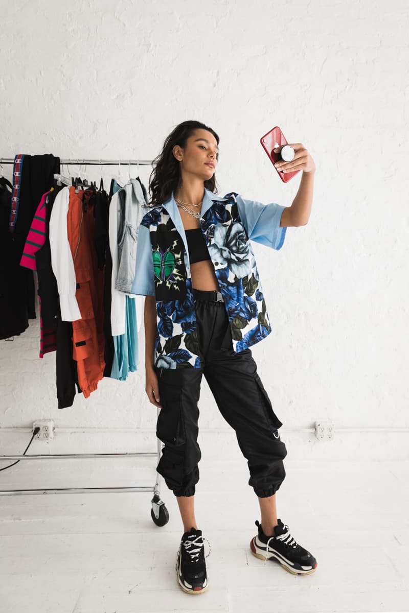 Sam Swan New York Fashion Week Photo Diary PopSockets PopMirror