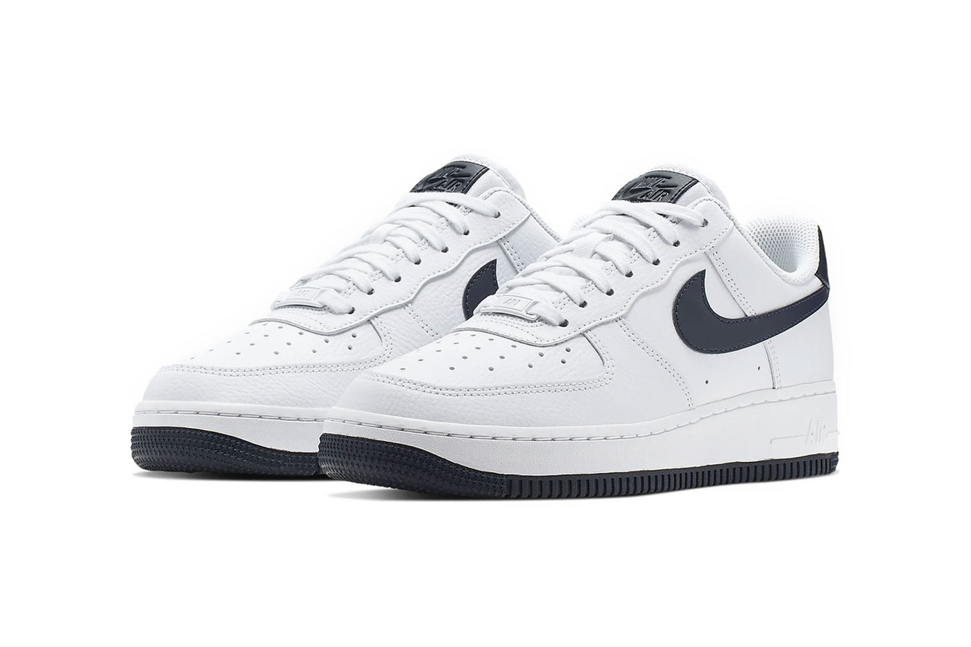 nike air force 1 af1 womens sneakers navy blue obsidian release footwear shoes sneakerhead