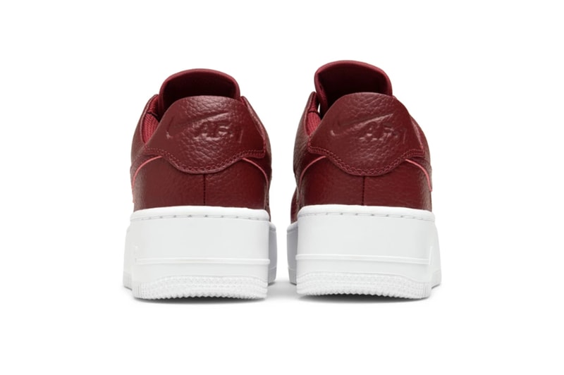 Nike Air Force 1 Sage Low Team Red White