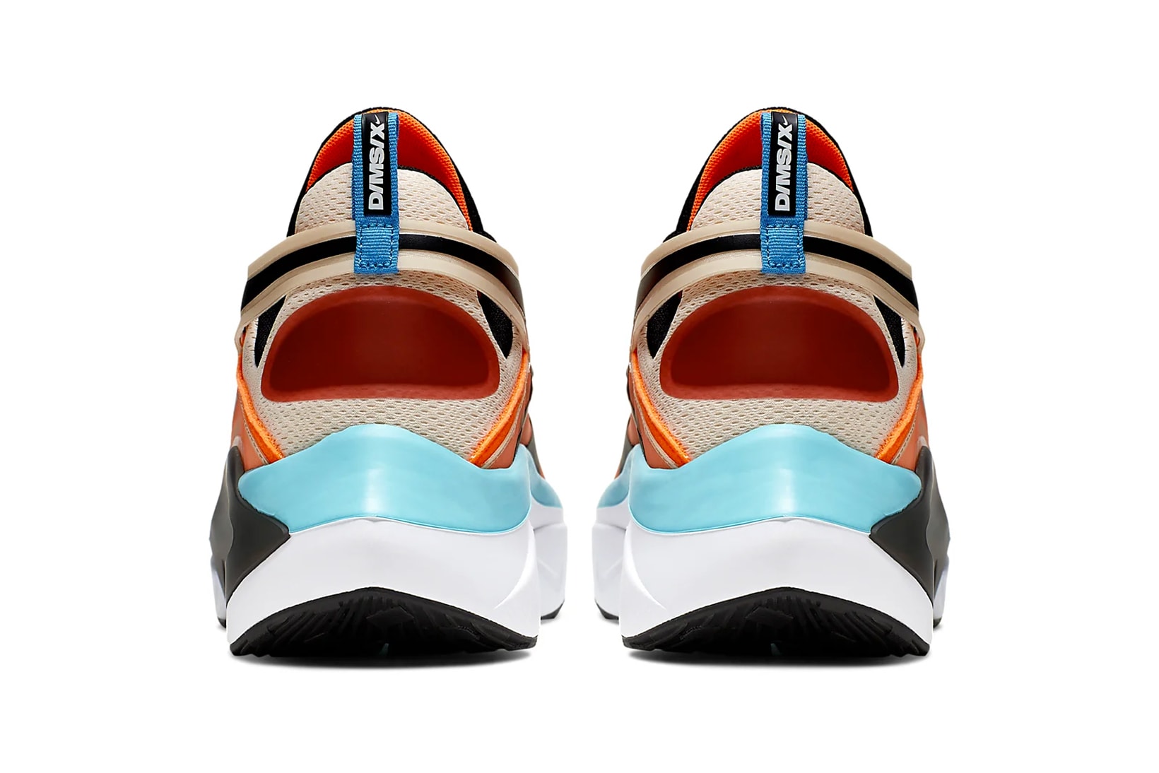 nike signal d ms x sneakers orange blue aqua white release shoe footwear guava ice hyper crimson 