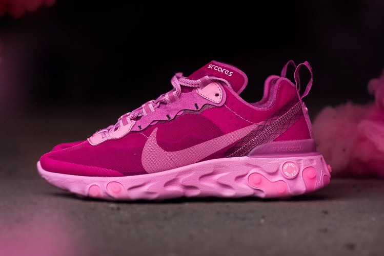 Nike react element 87 womens purple Clearance