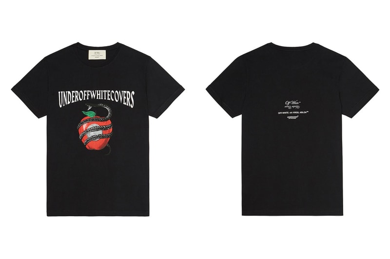 Off-White™ x UNDERCOVER Collaboration Release Date Drop Collection T-Shirt Hoodie Print 