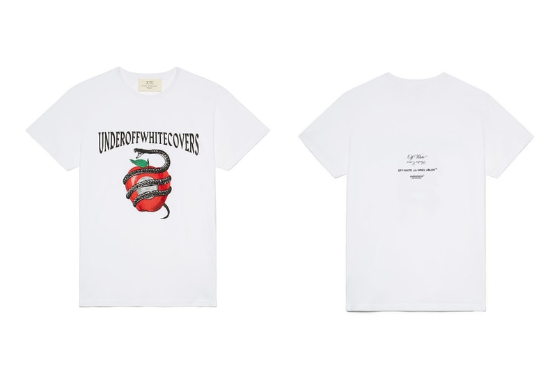 Off-White™ x UNDERCOVER Collaboration Release Date Drop Collection T-Shirt Hoodie Print 