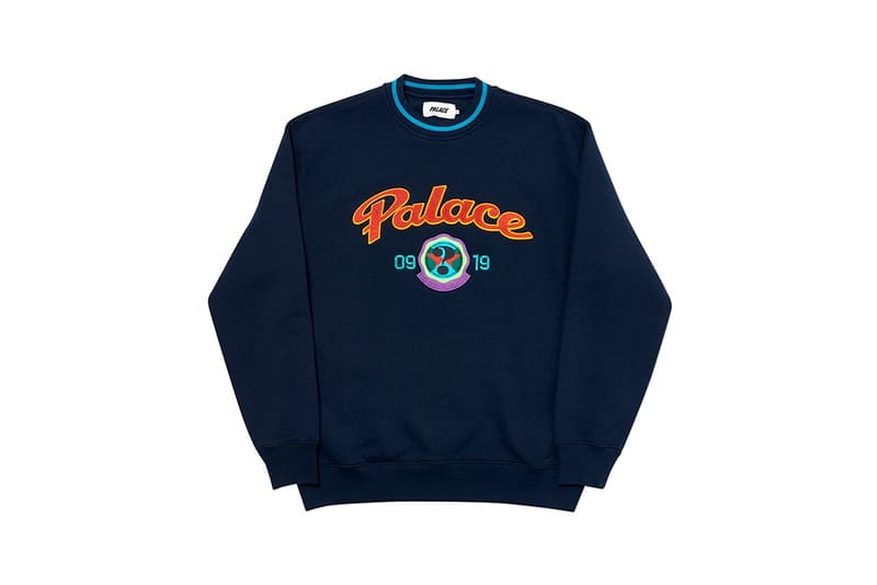 Palace Fall Winter 2019 Collection Sweater Blue