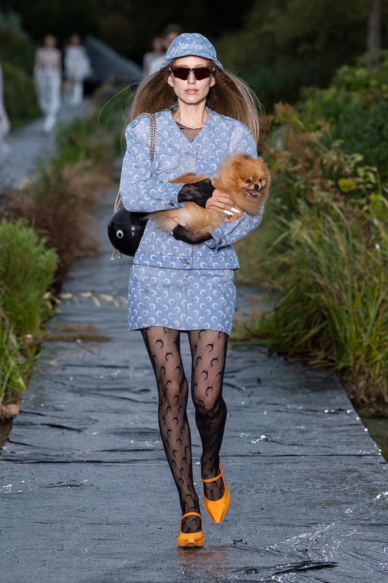 Marine Serre RTW SS20 Paris Fashion Week Runway Dog