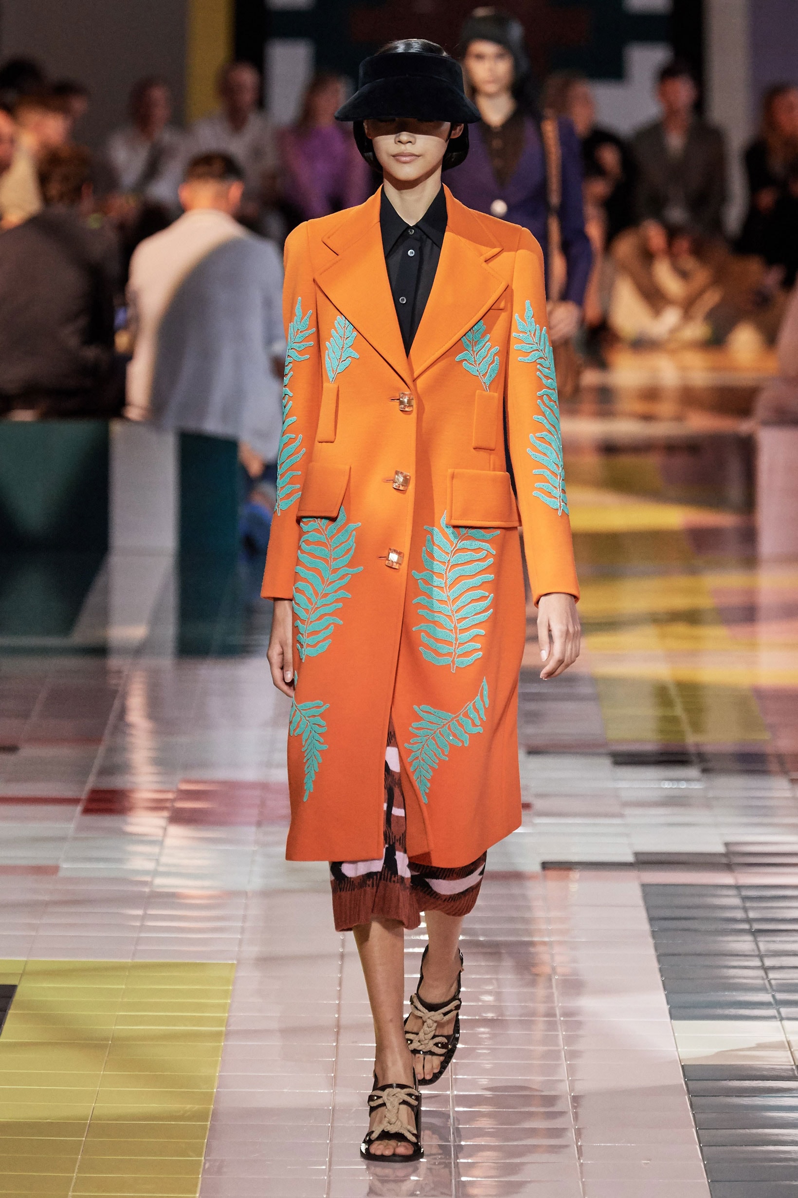 Prada Spring Summer 2020 Collection Milan Fashion Week Jacket Orange